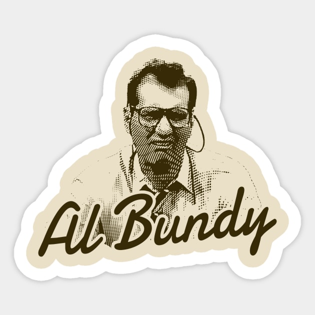 al bundy vintage Sticker by Thermul Bidean